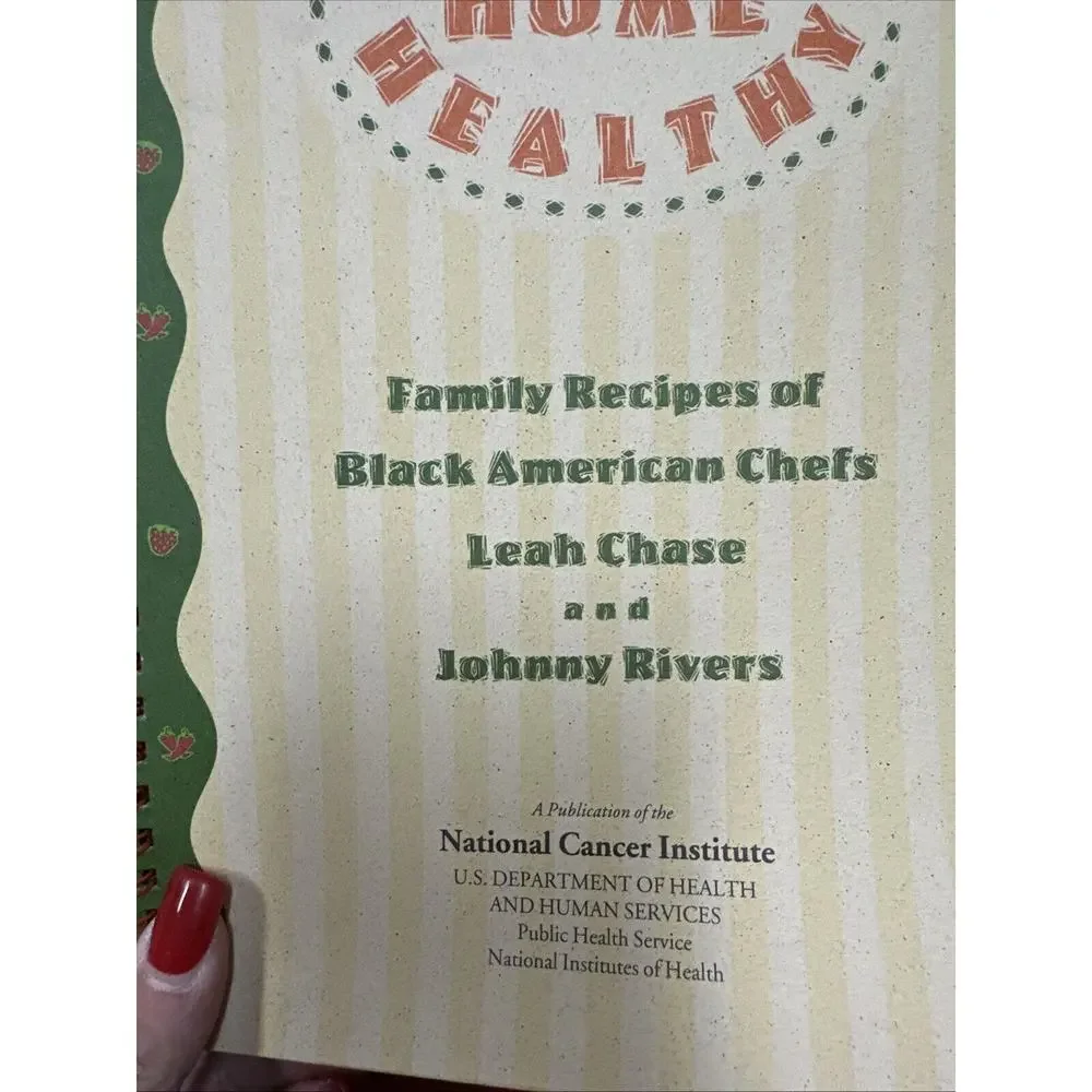 Down Home Healthy Family Recipes of Black American Chef Johnny Rivers Leah Chase